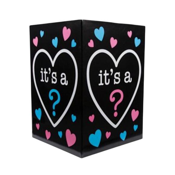 Oriental Trading Its a Boy or Girl Gender Reveal Party Balloon Box Brand New - Picture 1 of 4